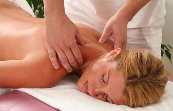 масажа за третман на остеохондроза